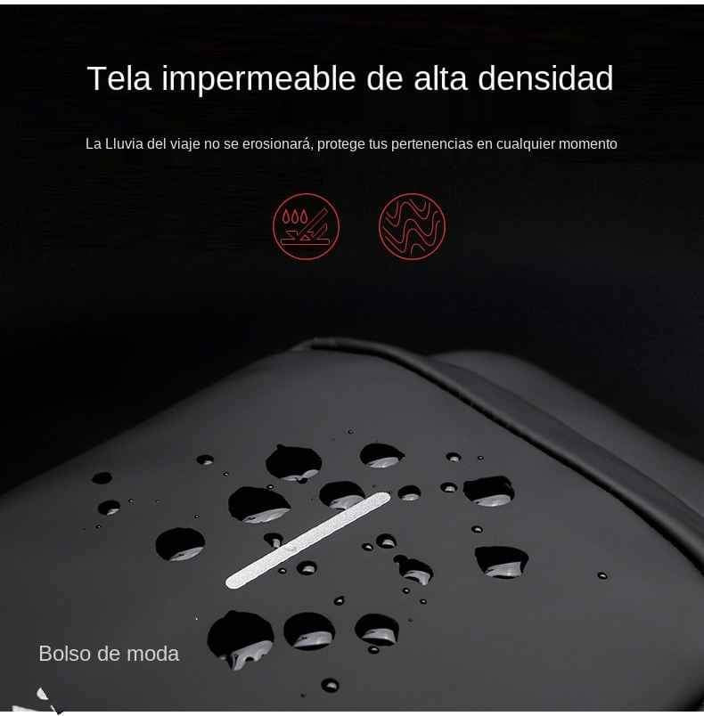 🔒 Morral Antirrobo con Clave y Puerto USB – Seguridad y Estilo para tu Día a Día