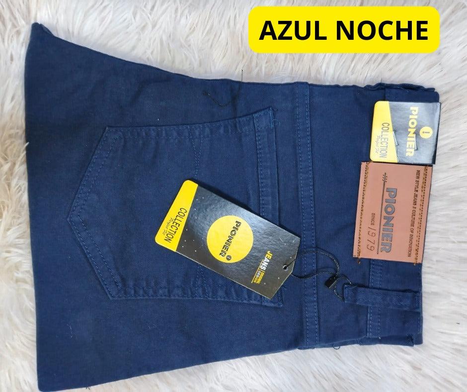 Pantalón Drill Semipitillo Pionier para Caballero – Estilo, Comodidad y Resistencia