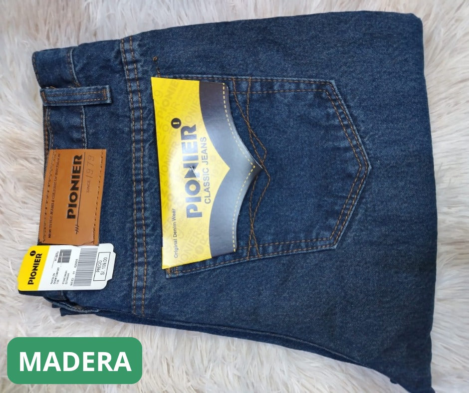 đ Jean ClĂĄsico Pionier para Caballero â Elegancia Atemporal y Calidad Garantizada