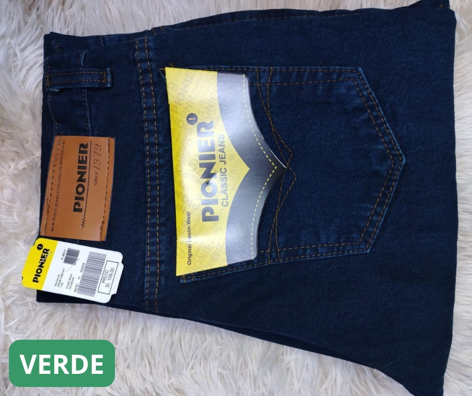 đ Jean ClĂĄsico Pionier para Caballero â Elegancia Atemporal y Calidad Garantizada