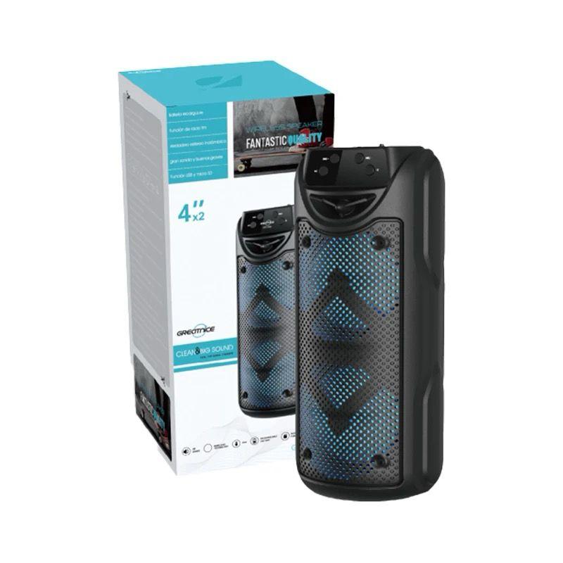 🔊 Parlante Bluetooth con Doble Bocina – Potencia y Estilo en Cada Rincón