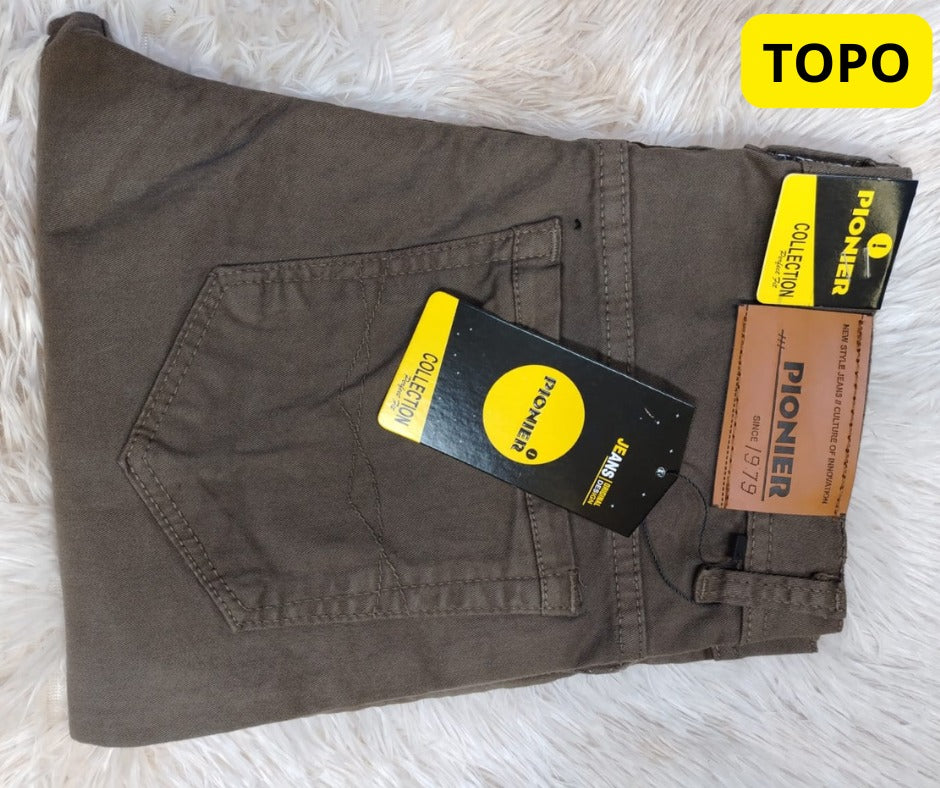 Pantalón Drill Semipitillo Pionier para Caballero – Estilo, Comodidad y Resistencia