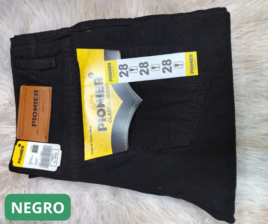đ Jean ClĂĄsico Pionier para Caballero â Elegancia Atemporal y Calidad Garantizada