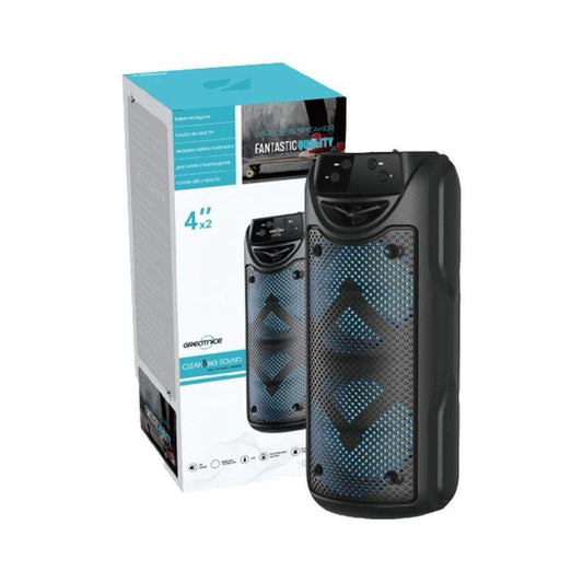 🔊 Parlante Bluetooth con Doble Bocina – Potencia y Estilo en Cada Rincón
