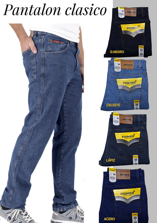 👖 Jean Clásico Pionier para Caballero – Elegancia Atemporal y Calidad Garantizada