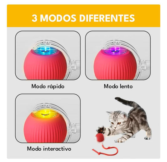 🎾 Pelota Interactiva para Mascotas – ¡Diversión sin límites para tu mejor amigo! 🐶🐱